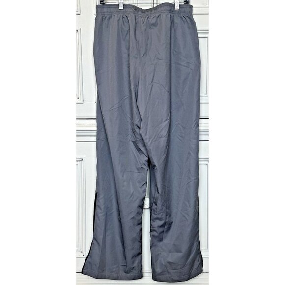 Under Armour Men's XL Windbreaker Pants Joggers Gray Ankle Zip - Picture 2 of 12